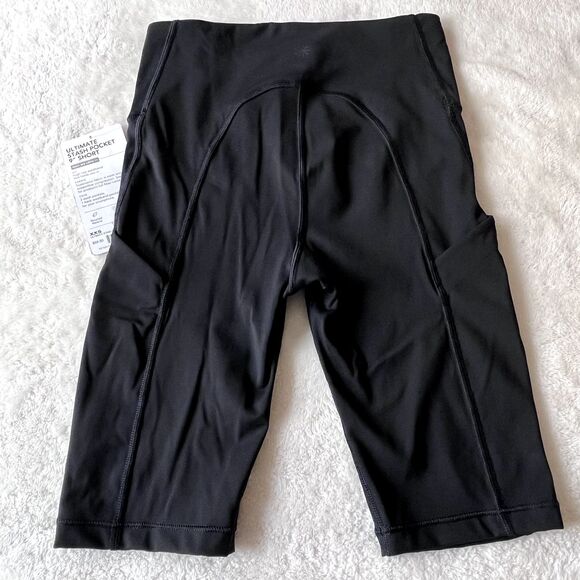 New With Tags Athleta Ultimate Stash Pocket 9” Short Black XXS - Picture 6 of 16
